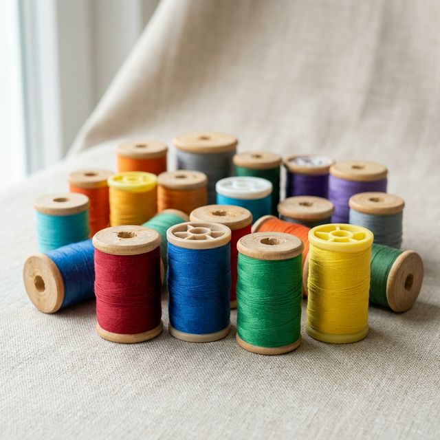 Linha de costura colorida – atacado e varejo SP